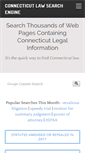 Mobile Screenshot of ctlawsearch.com
