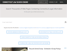 Tablet Screenshot of ctlawsearch.com